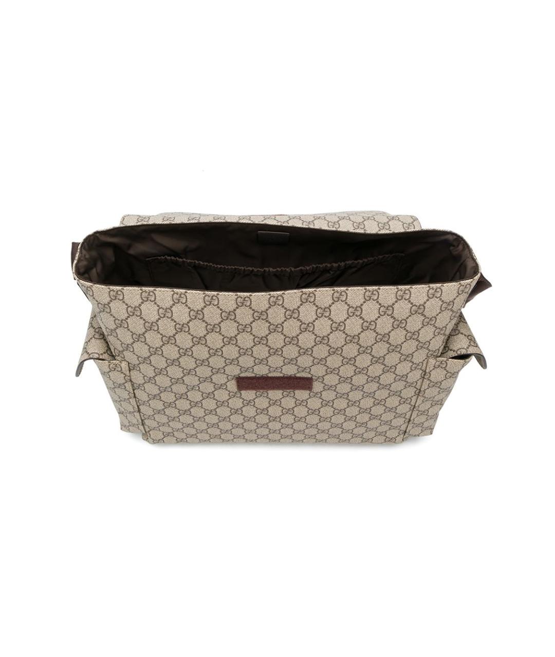 GUCCI Бежевая сумка для мамы, фото 4
