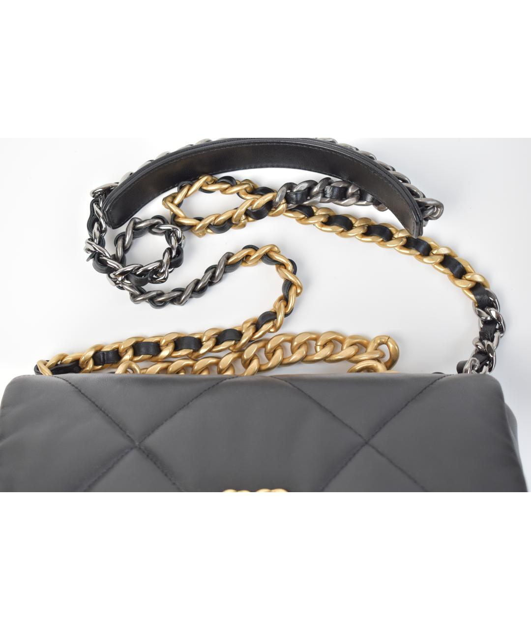 CHANEL Черная сумка через плечо, фото 9