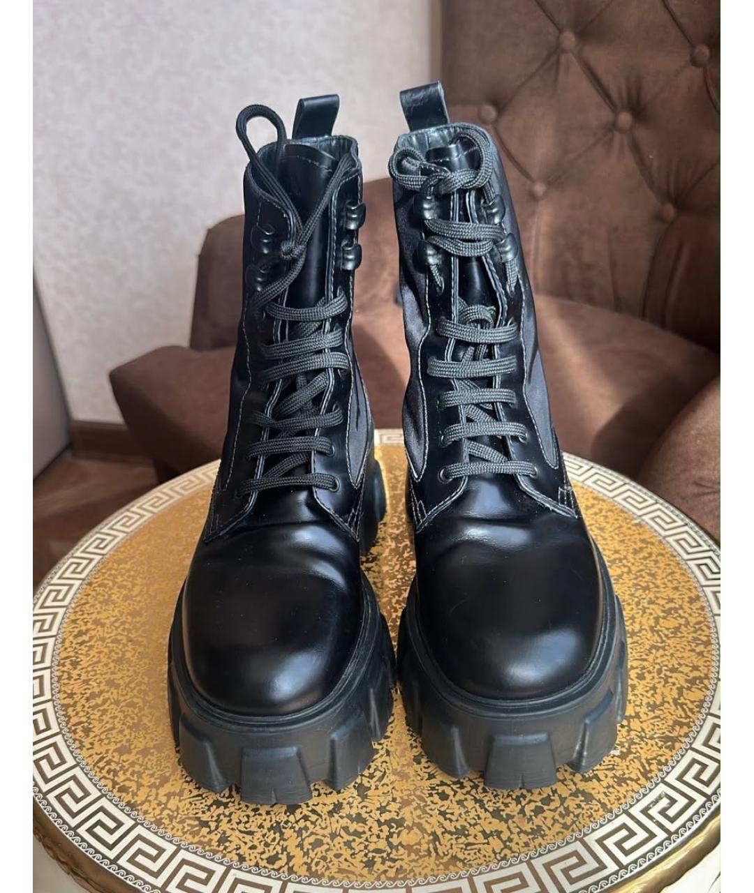 BALENCIAGA Черные ботинки, фото 2