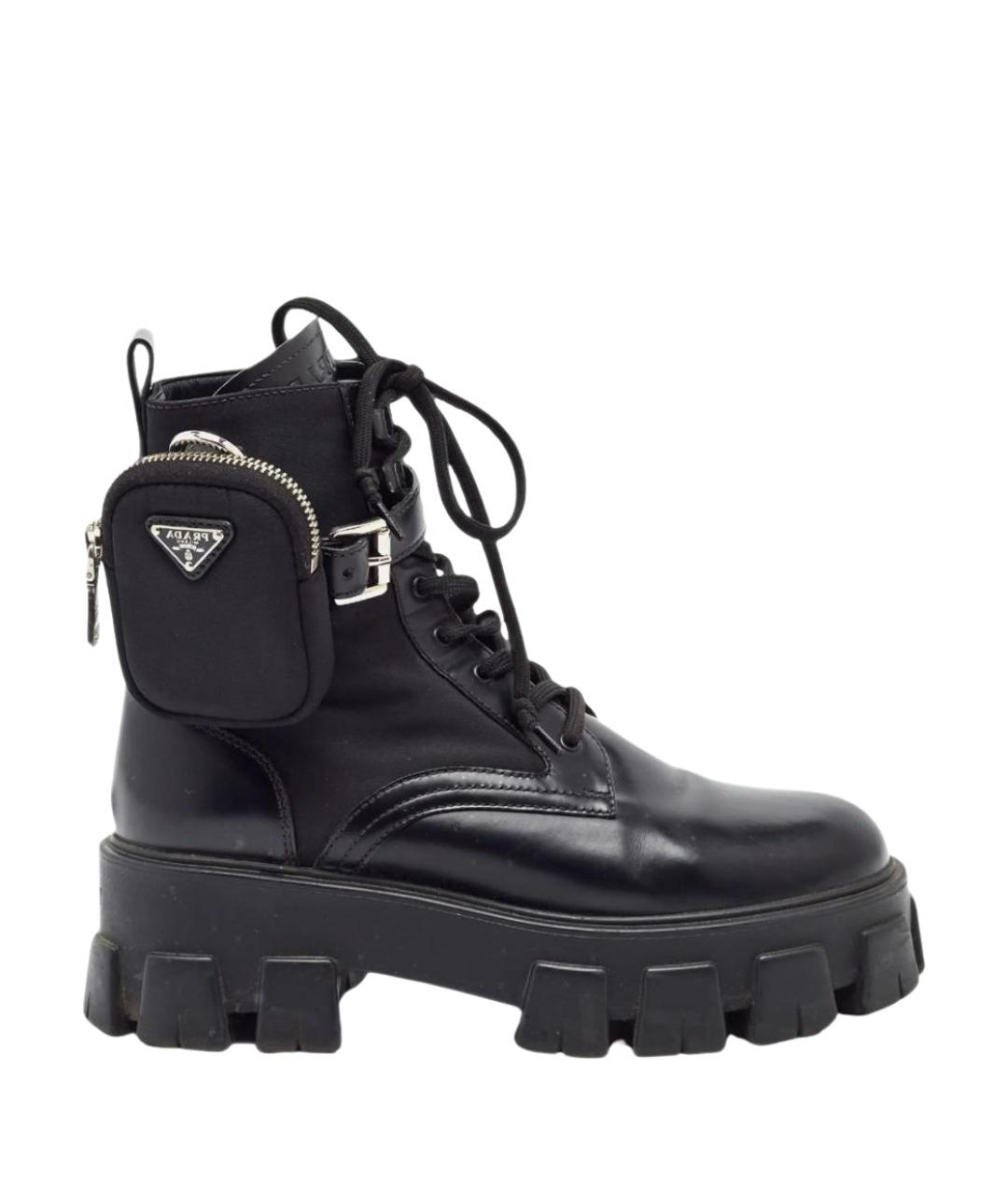 BALENCIAGA Черные ботинки, фото 1