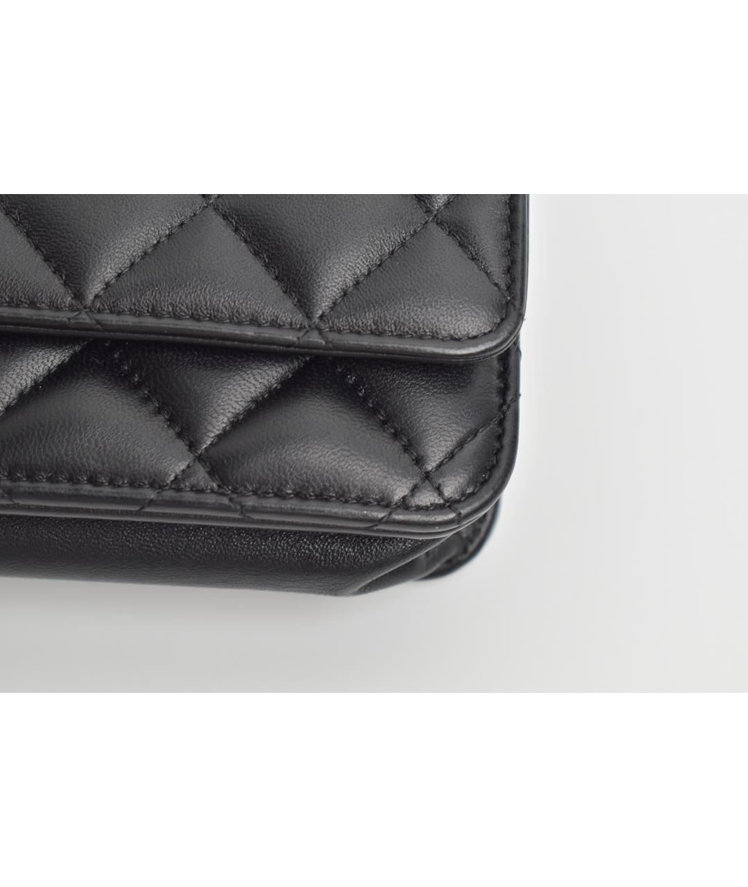 CHANEL Черная сумка через плечо, фото 7