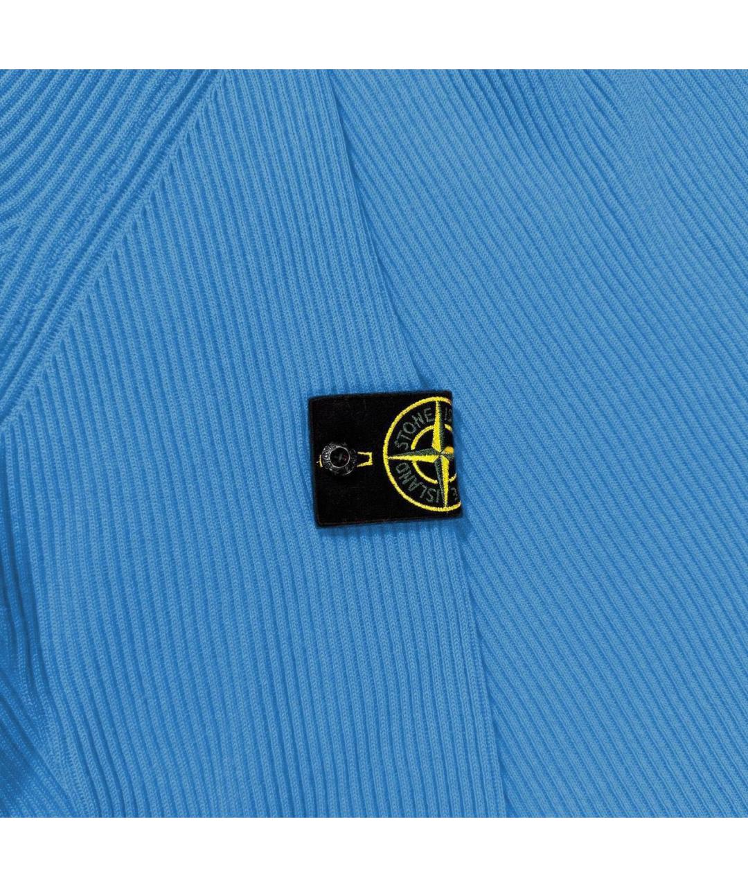 STONE ISLAND Синий шерстяной джемпер / свитер, фото 2