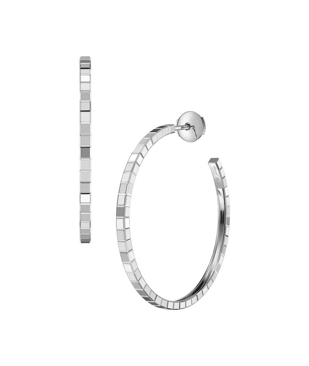 CHOPARD Серебряные серьги из белого золота, фото 5
