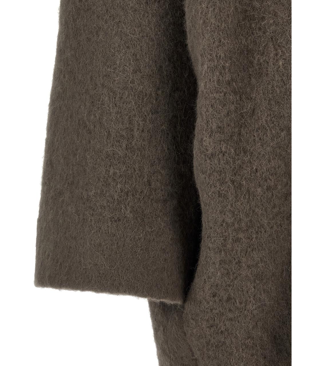 RICK OWENS Мульти шерстяное пальто, фото 4