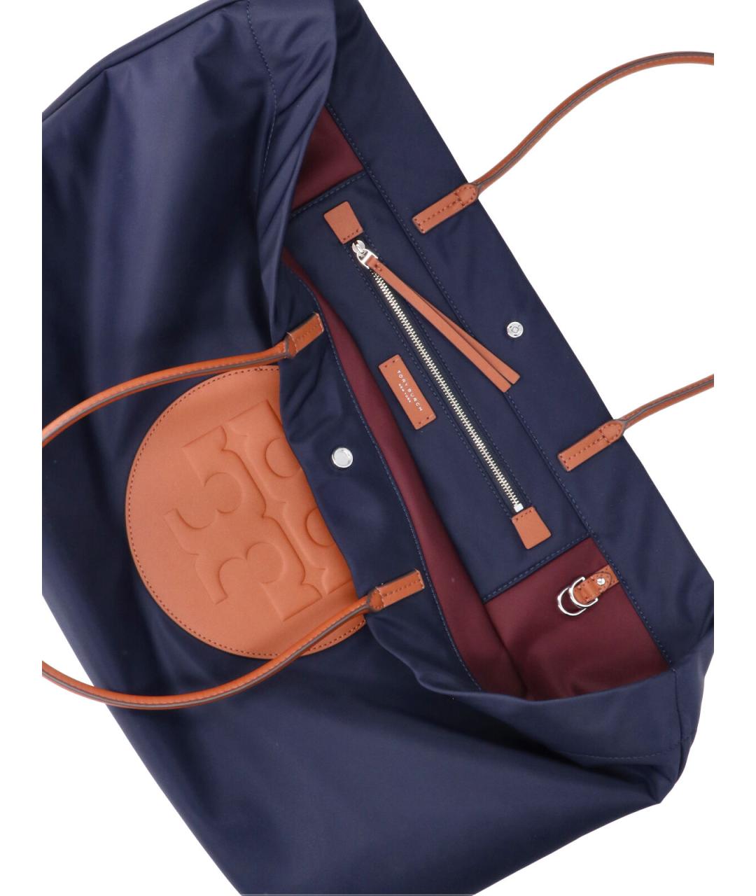 TORY BURCH Синяя сумка тоут, фото 4