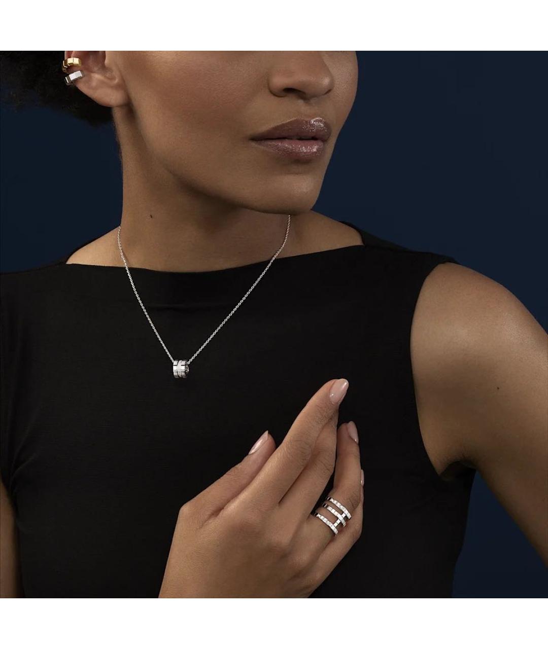 CHOPARD Серебряные серьги из белого золота, фото 5