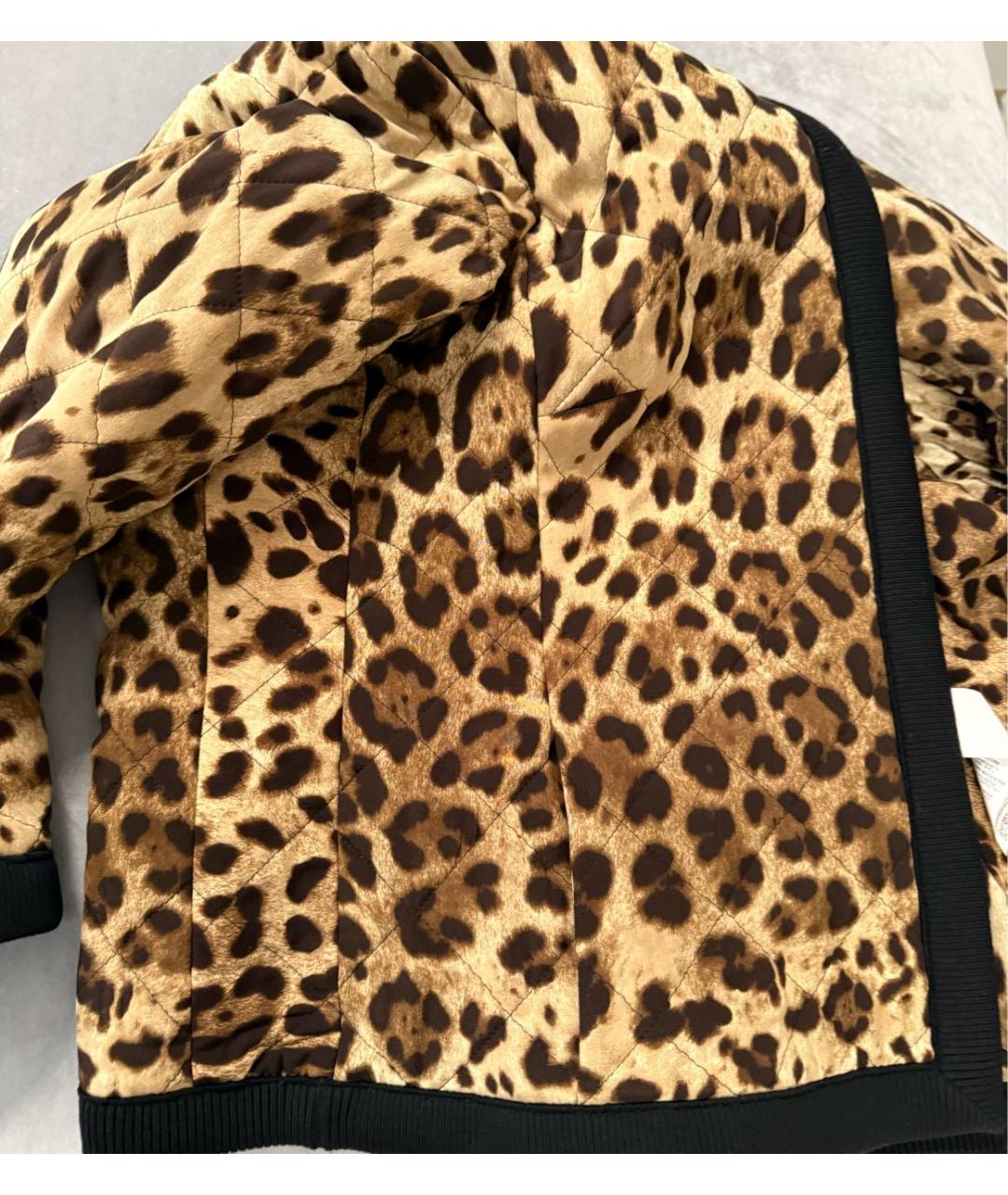 DOLCE&GABBANA Коричневая вискозная куртка, фото 7
