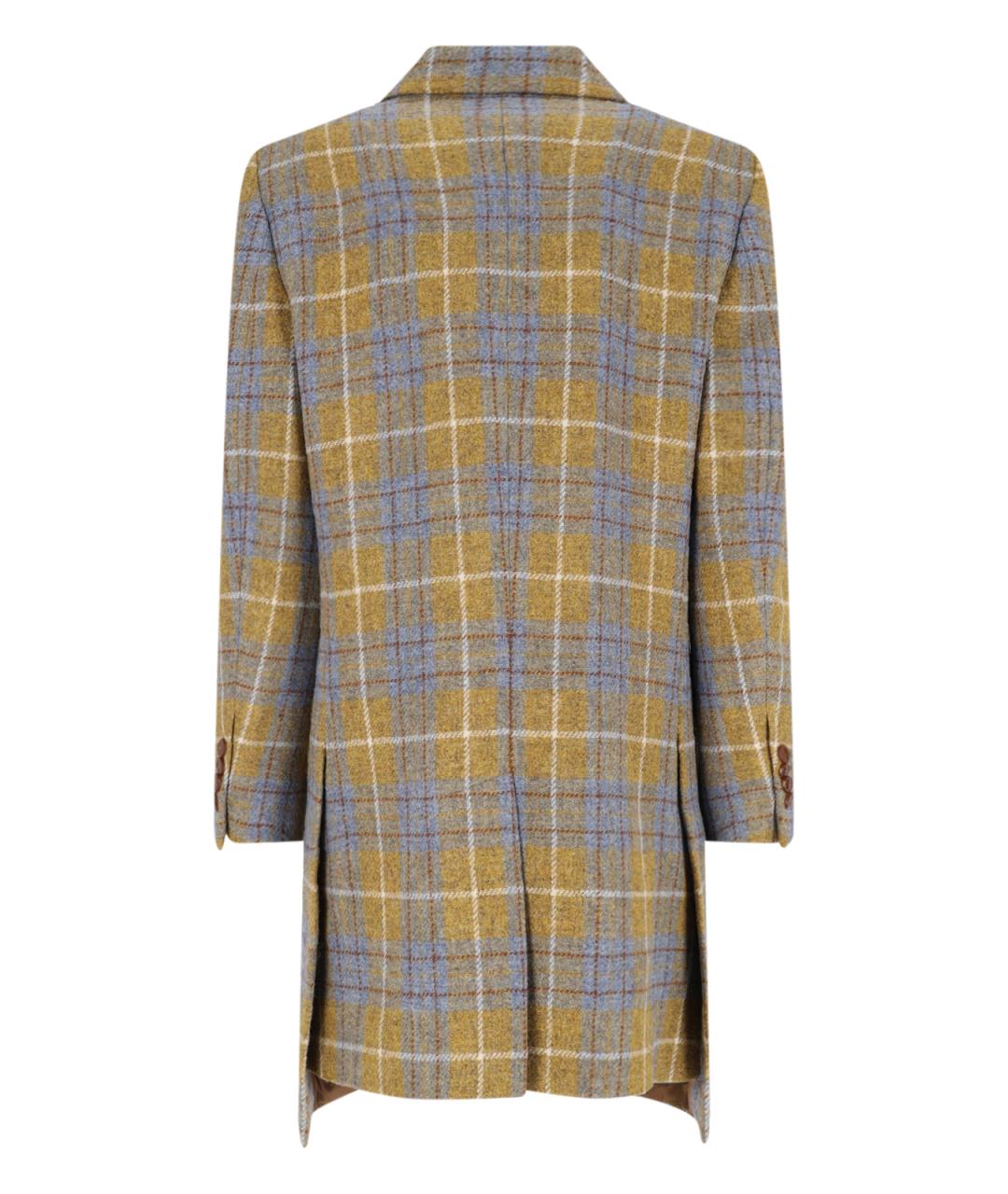 VIVIENNE WESTWOOD Мульти шерстяное пальто, фото 2