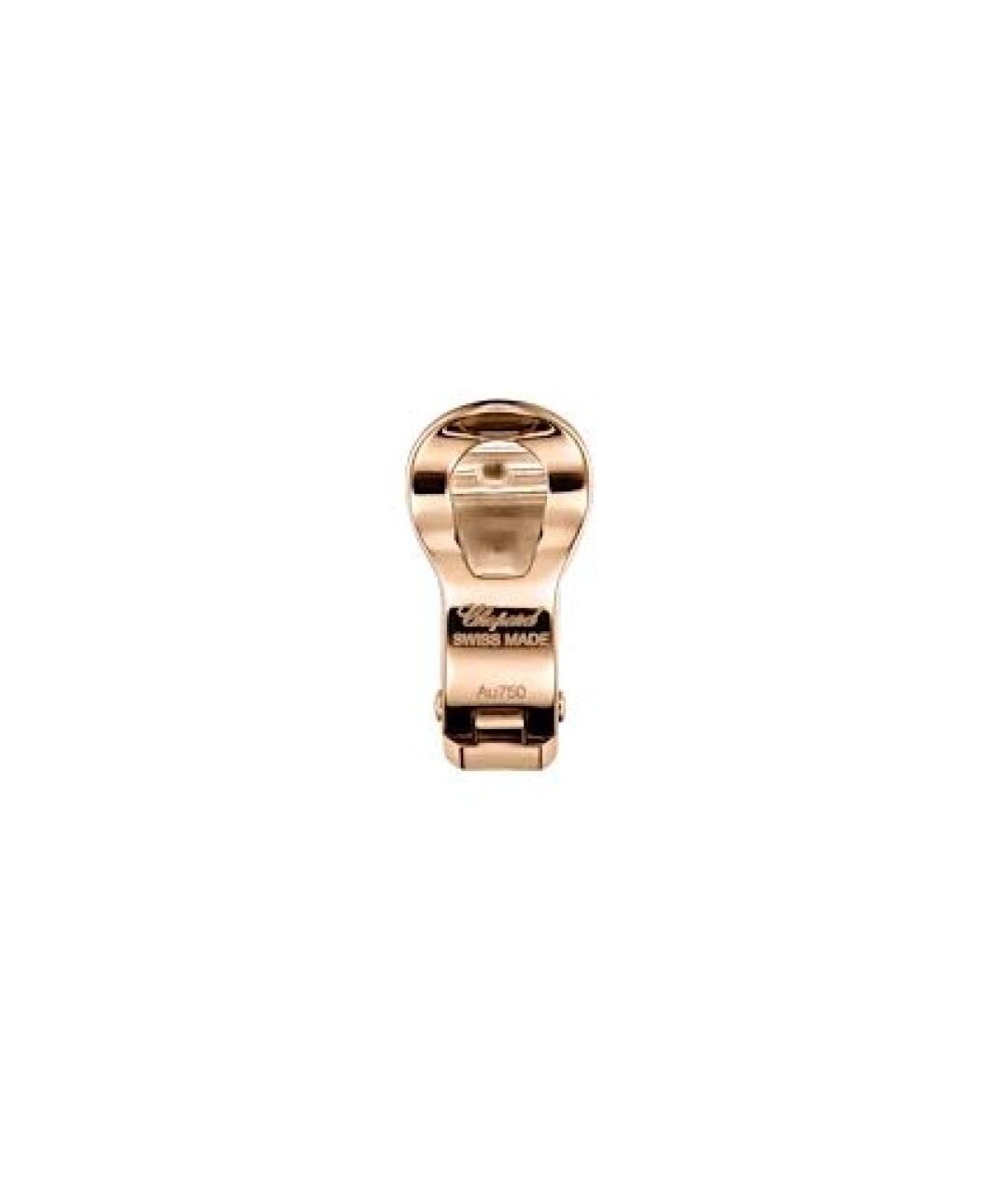 CHOPARD Золотые серьги из розового золота, фото 4