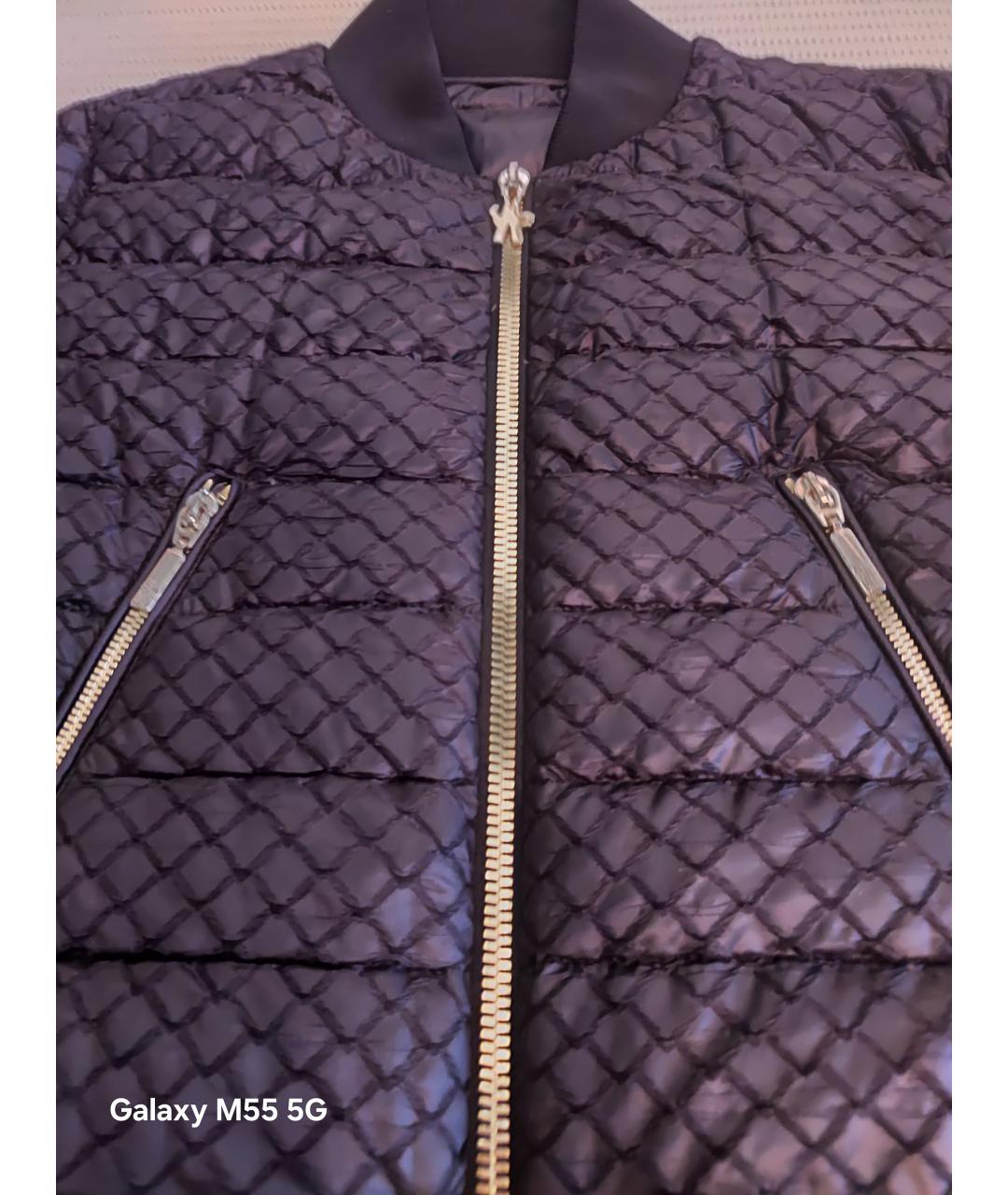 MONCLER Черная нейлоновая куртка, фото 6