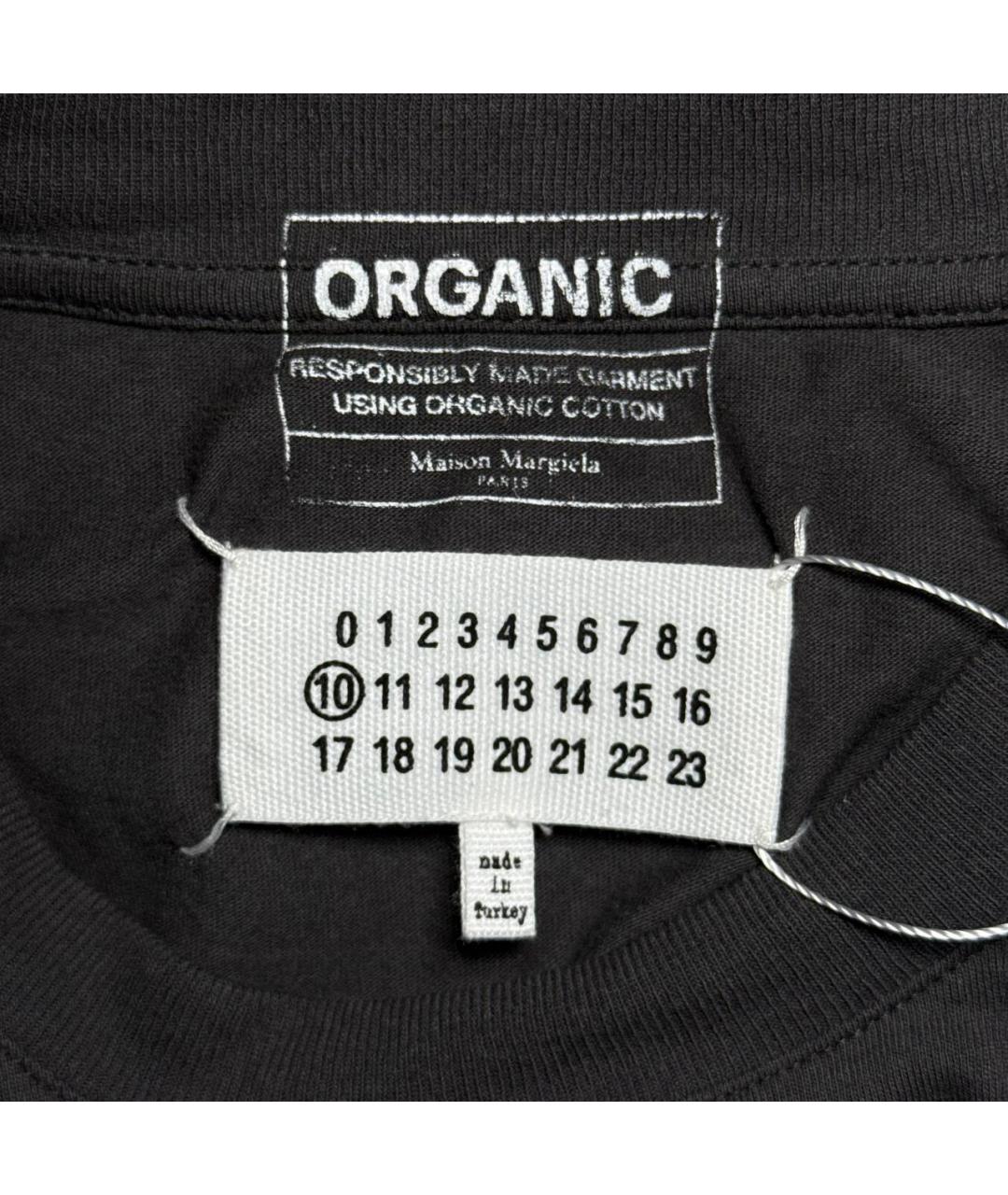 MAISON MARGIELA Черная футболка, фото 7