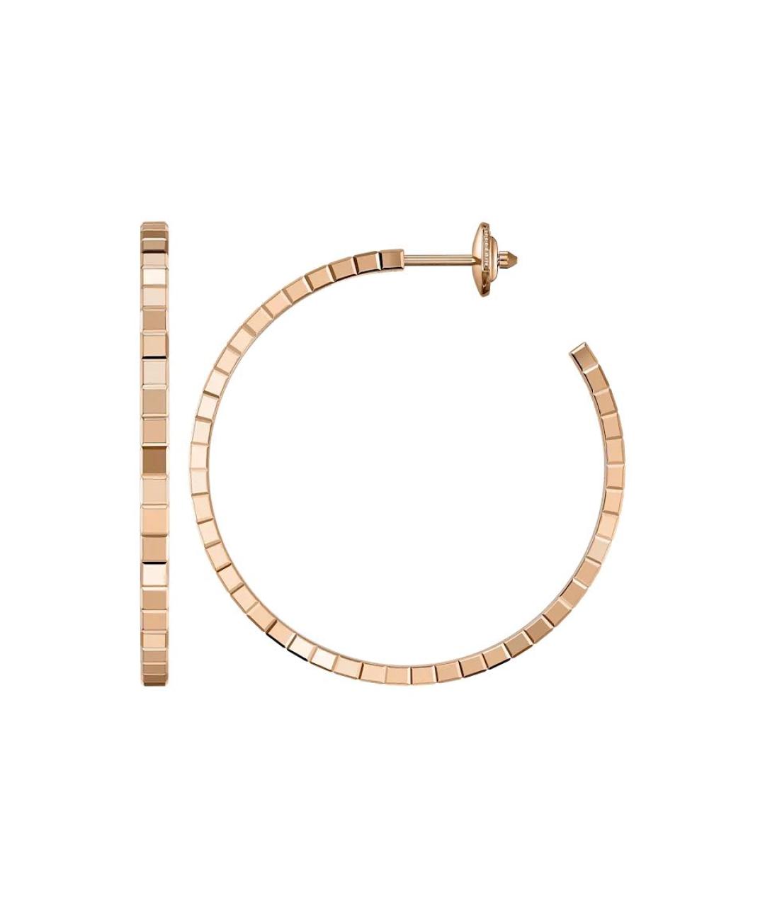 CHOPARD Золотые серьги из розового золота, фото 2
