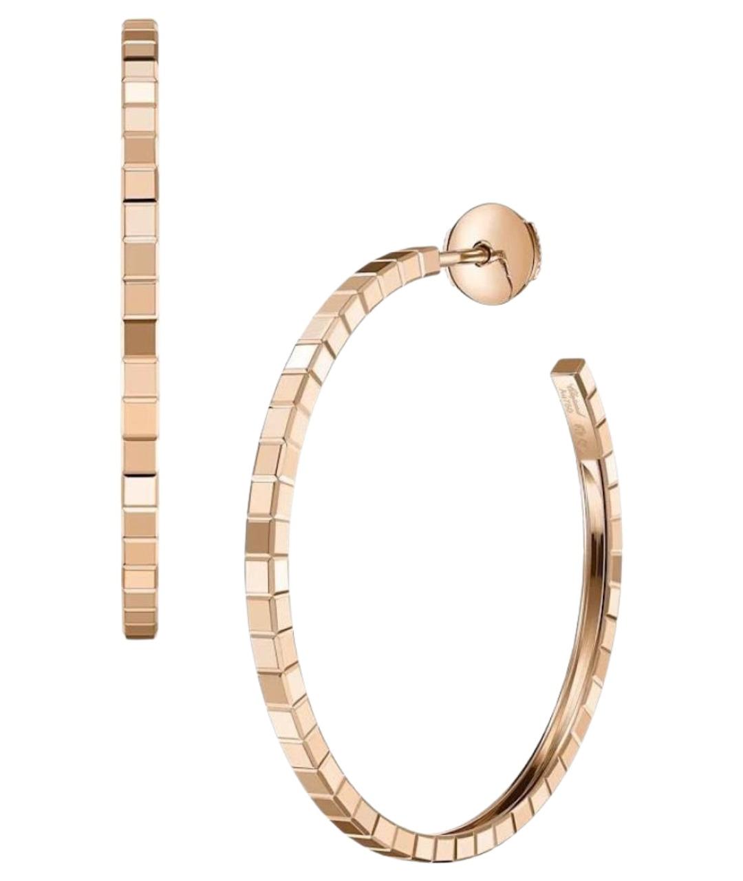 CHOPARD Золотые серьги из розового золота, фото 1