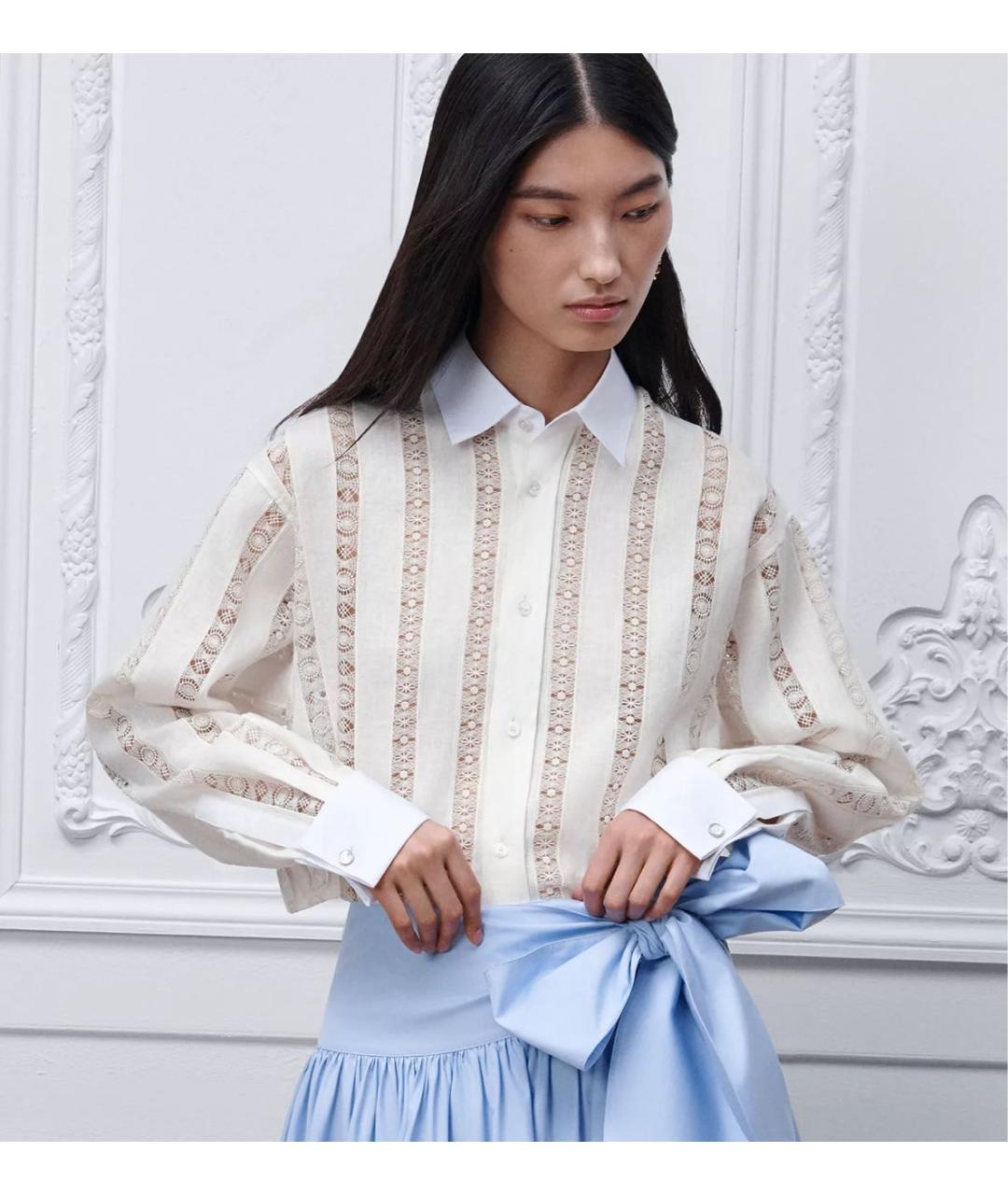CHRISTIAN DIOR Хлопковая блузы, фото 4