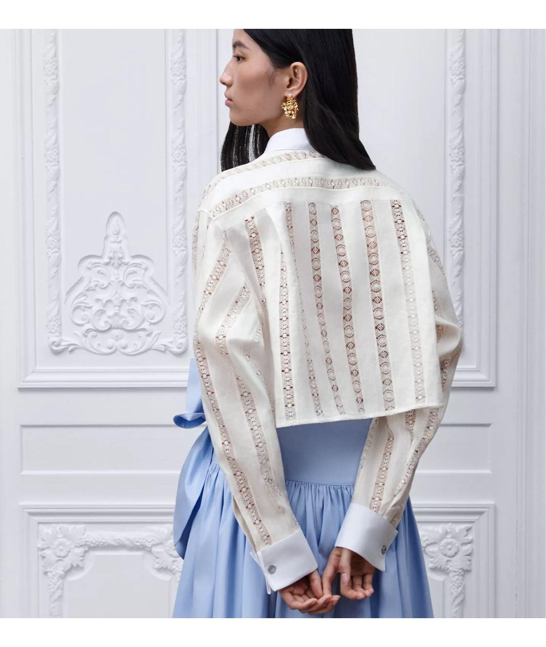 CHRISTIAN DIOR Хлопковая блузы, фото 3