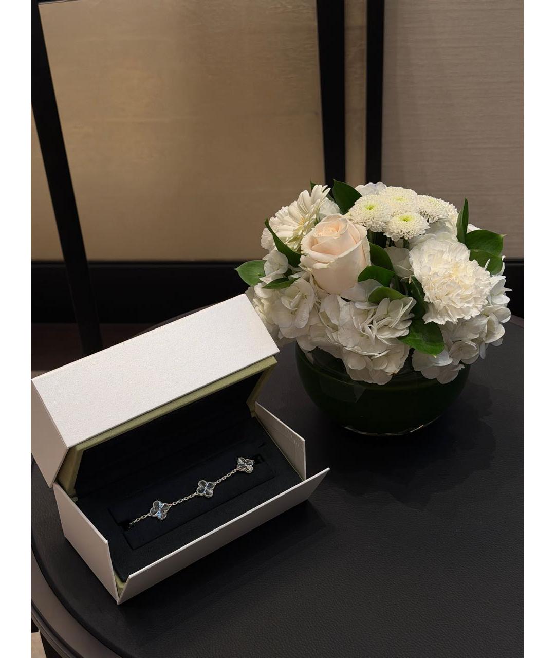 VAN CLEEF & ARPELS Серебряный браслет из белого золота, фото 5