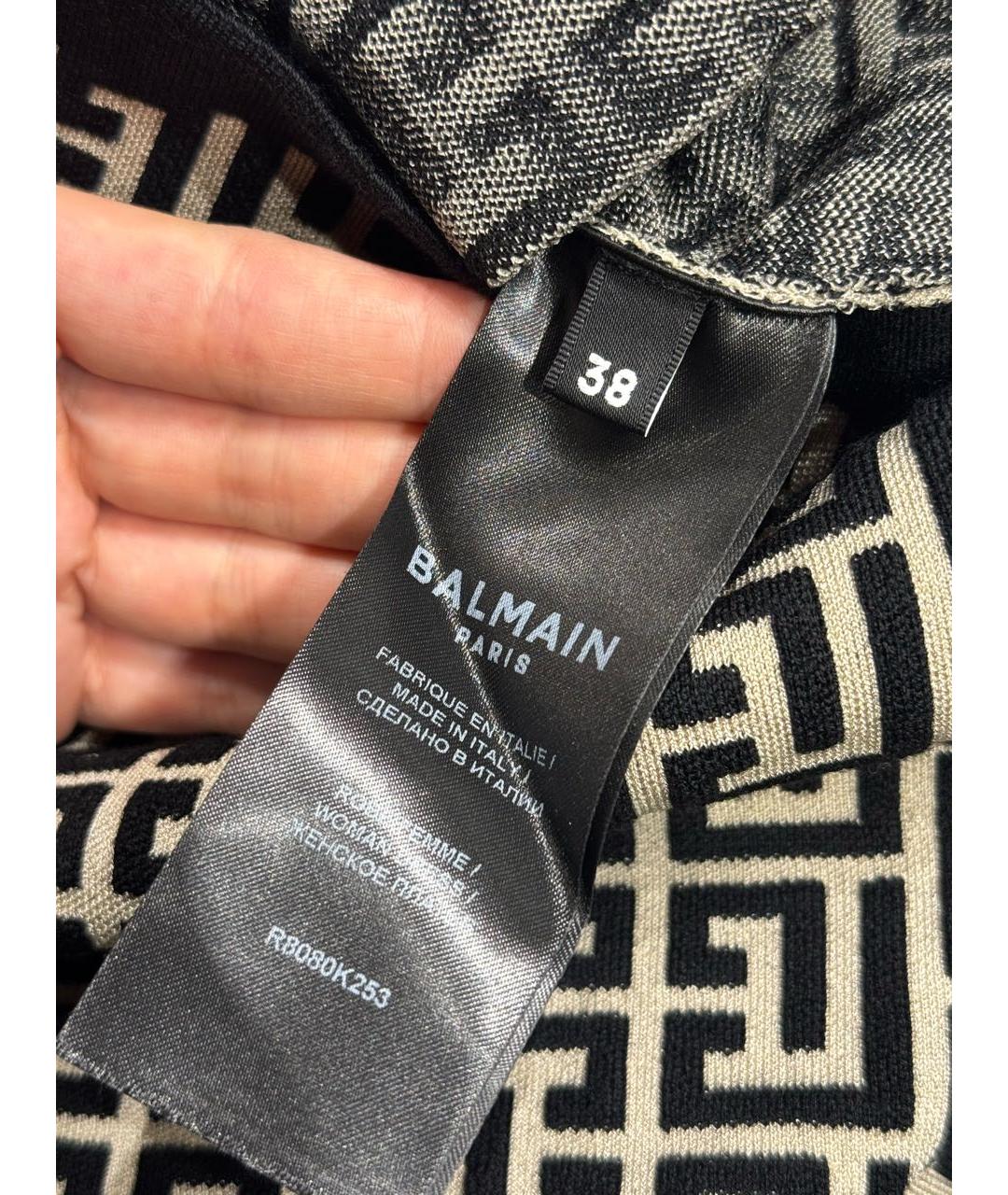 BALMAIN Вискозное коктейльное платье, фото 3