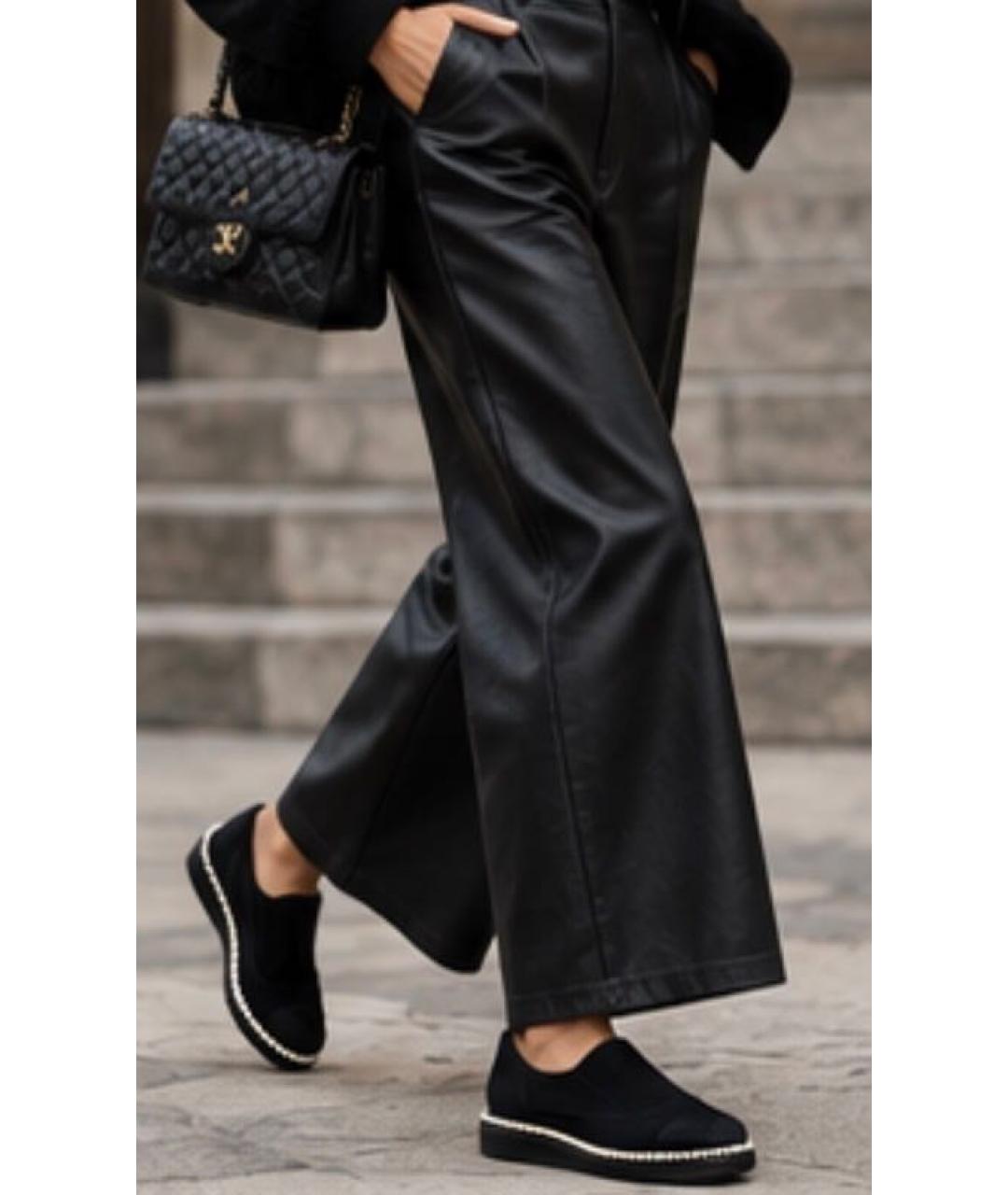 CHANEL Черные лоферы, фото 5