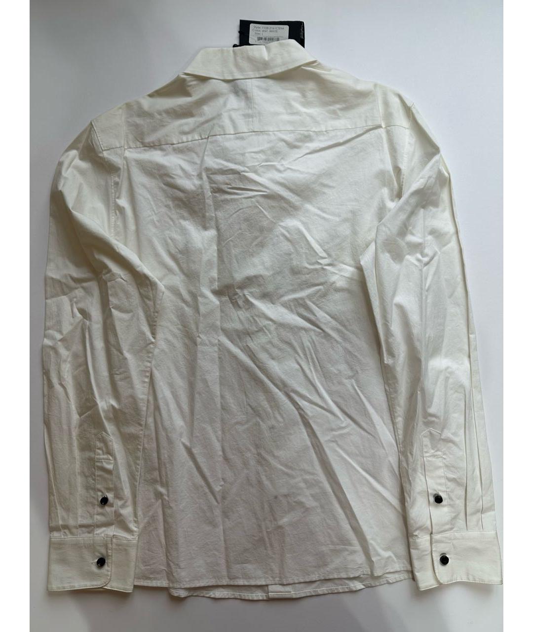 3.1 PHILLIP LIM Белая хлопковая кэжуал рубашка, фото 6