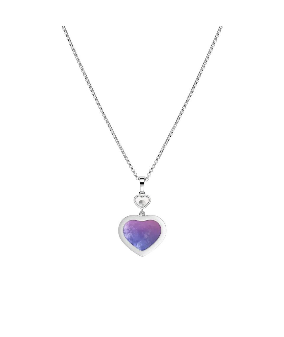 CHOPARD Серебряное колье из белого золота, фото 4