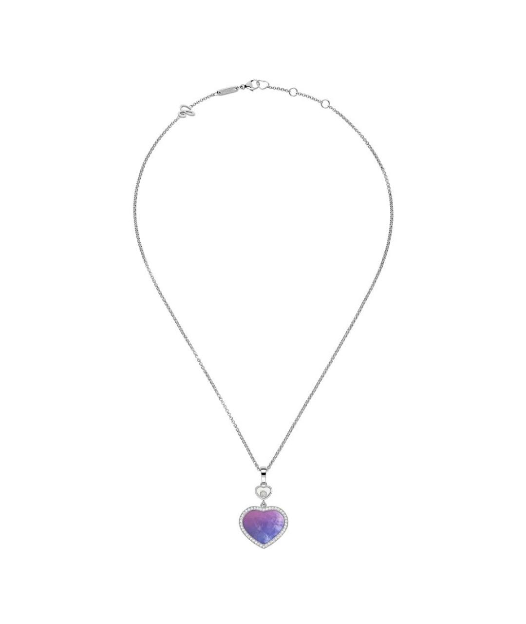 CHOPARD Серебряное колье из белого золота, фото 3