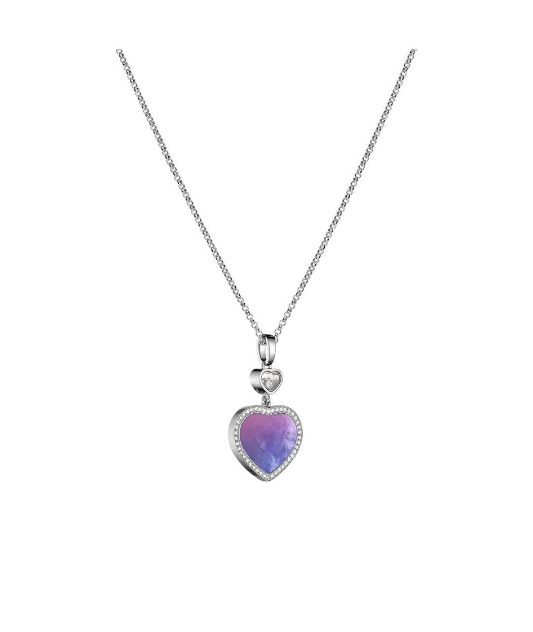 CHOPARD Серебряное колье из белого золота, фото 2