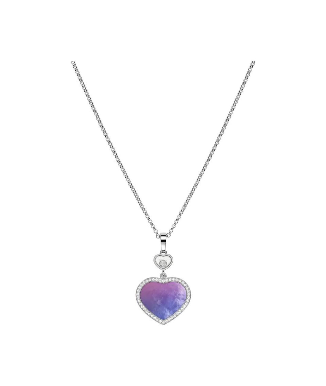 CHOPARD Серебряное колье из белого золота, фото 6