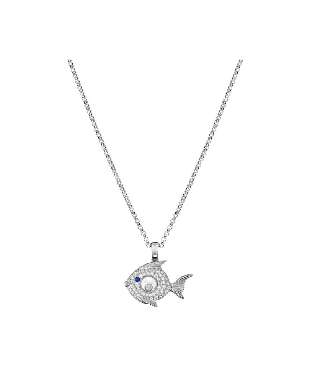 CHOPARD Серебряное колье из белого золота, фото 5