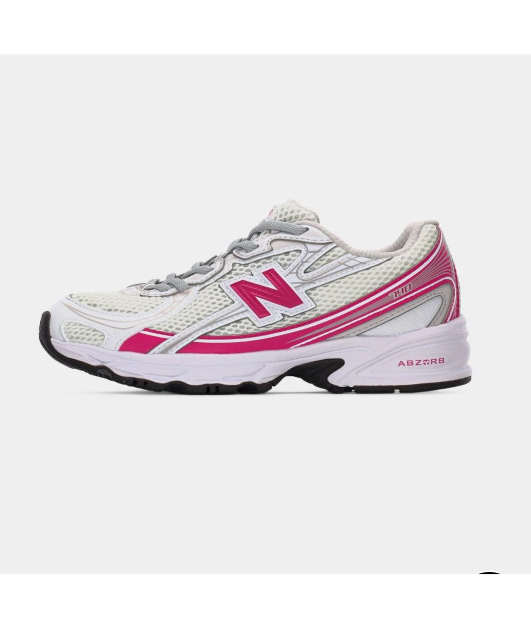 NEW BALANCE Белые кожаные кеды, фото 8