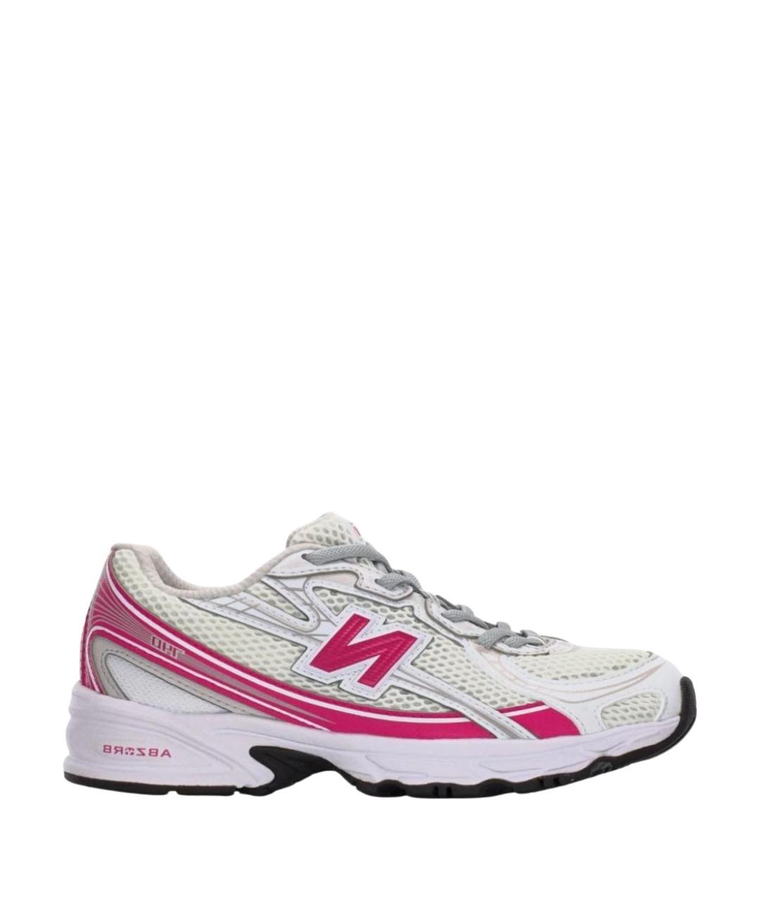 NEW BALANCE Белые кожаные кеды, фото 1