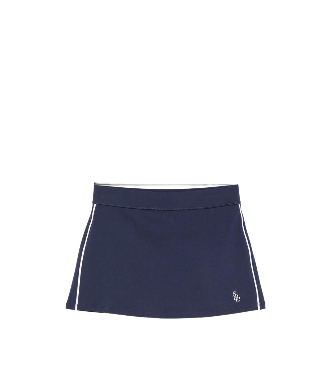 SPORTY AND RICH Синяя юбка мини, фото 1
