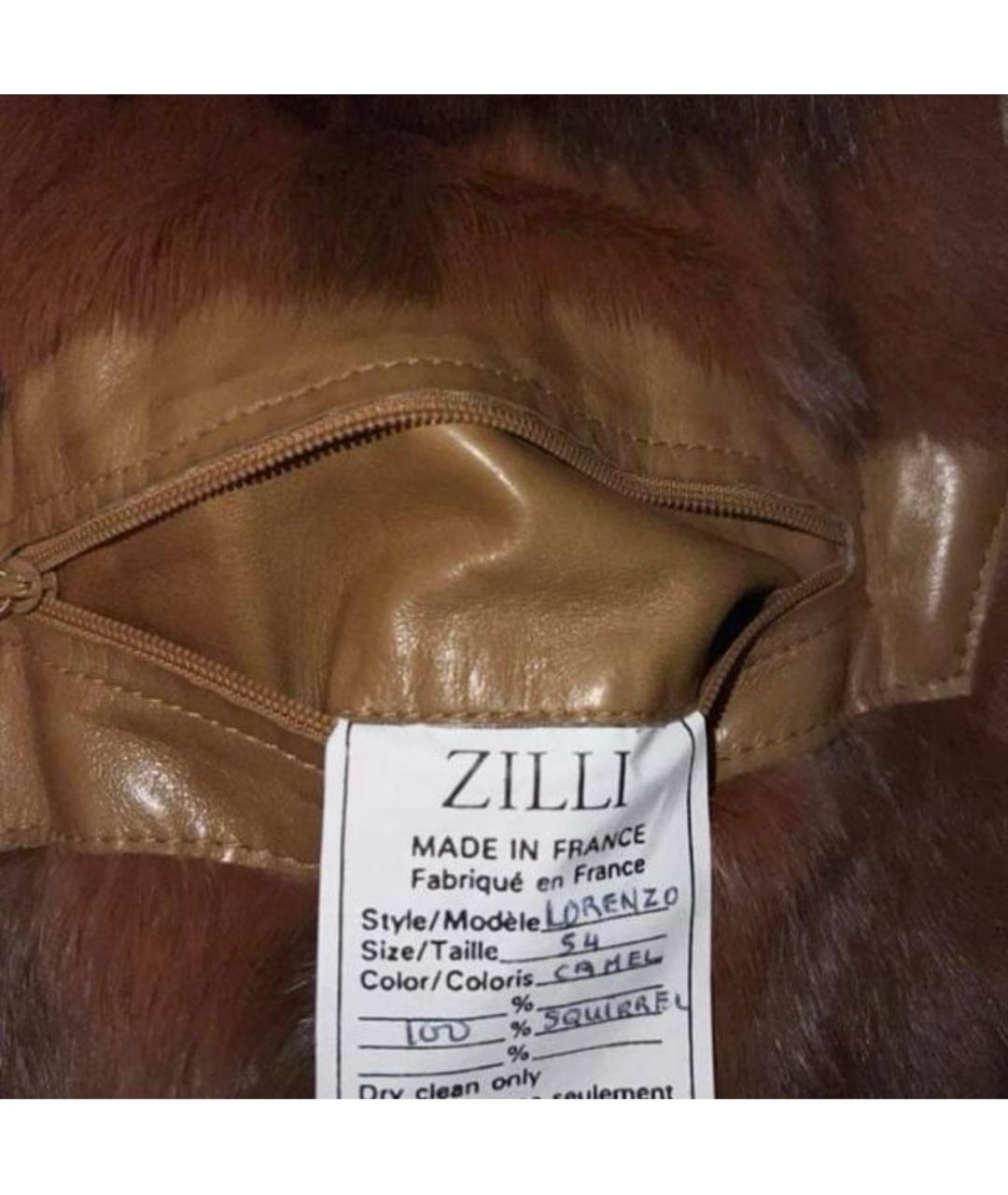 ZILLI Хаки дубленка/шуба, фото 8