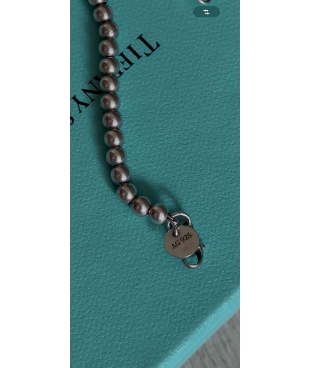 TIFFANY&CO Серебряное серебряное колье, фото 5