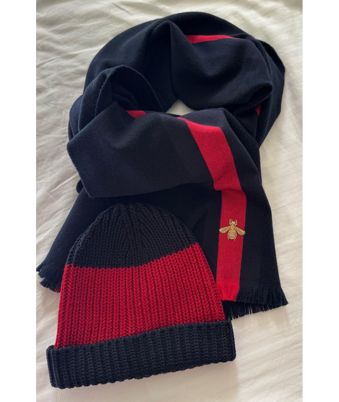 GUCCI Темно-синяя шапка, фото 5