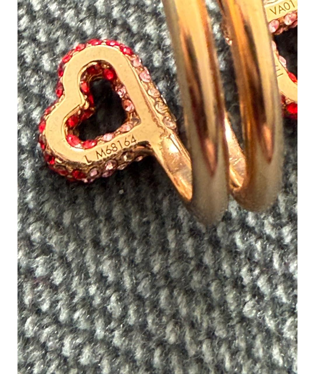 LOUIS VUITTON Серебряное позолоченное кольцо, фото 4