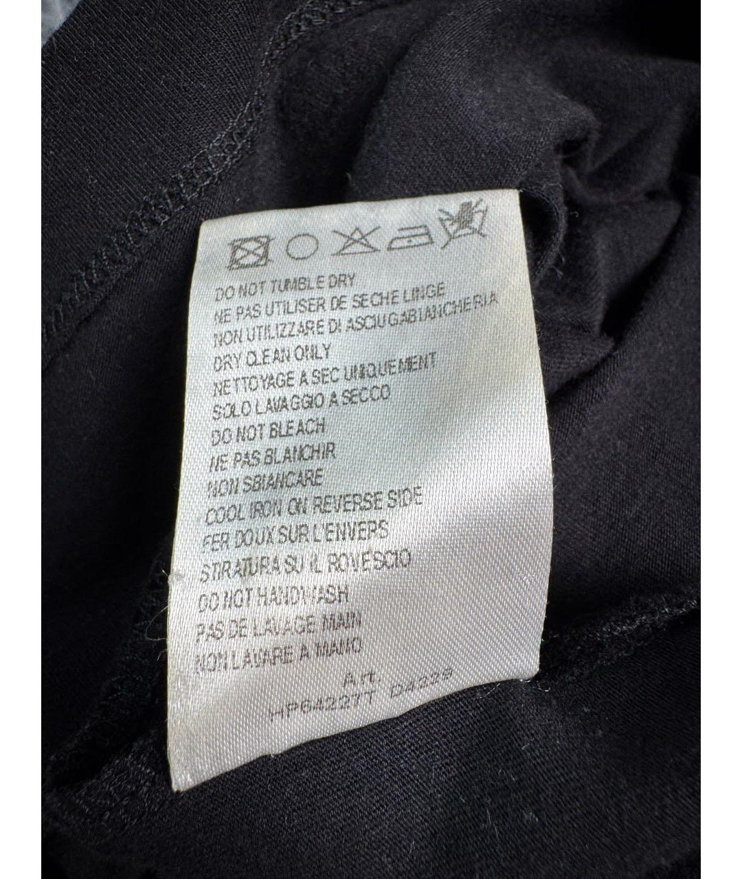 PIERRE BALMAIN Черная хлопковая майка, фото 4