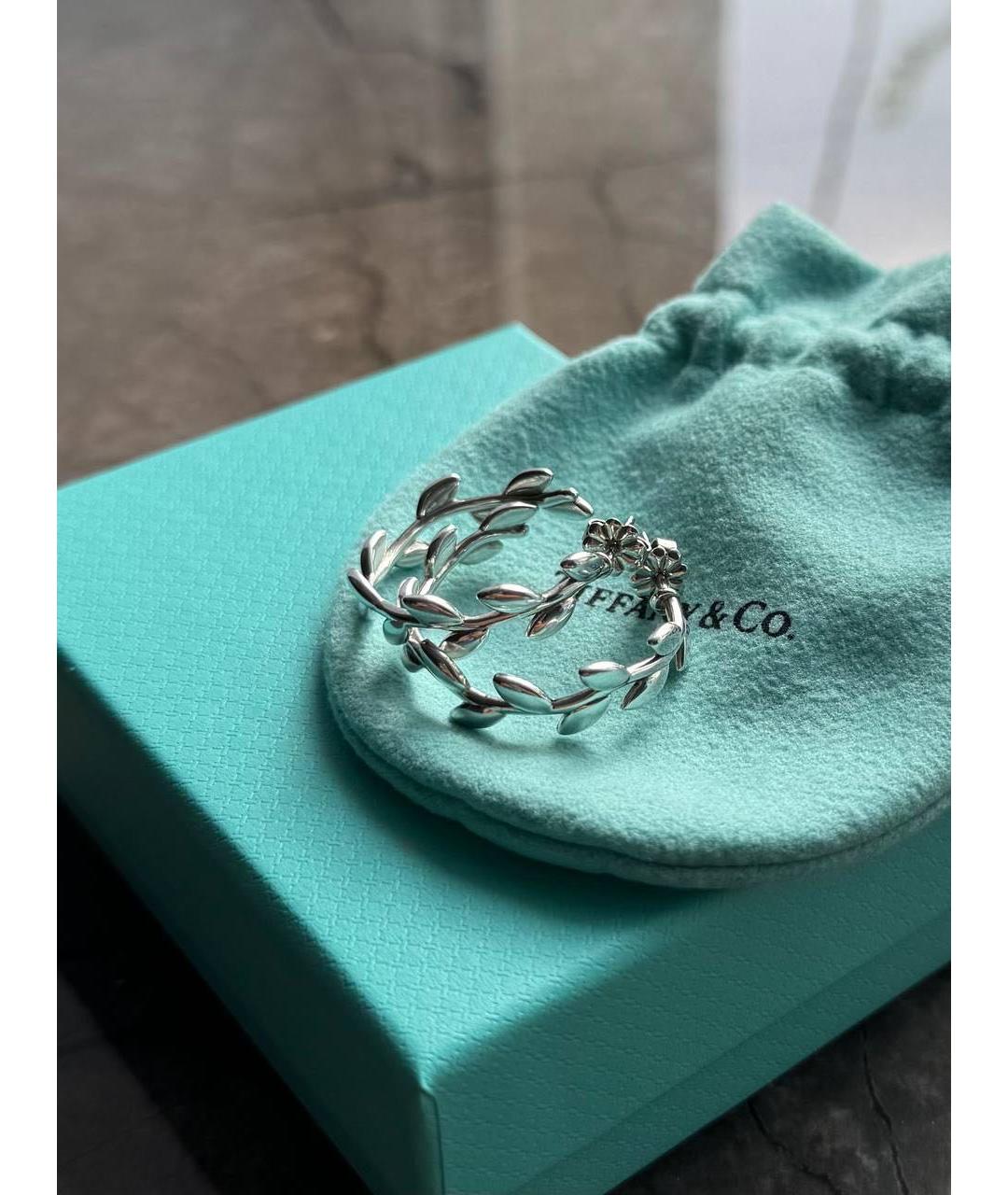 TIFFANY&CO Серебряные серебряные серьги, фото 2