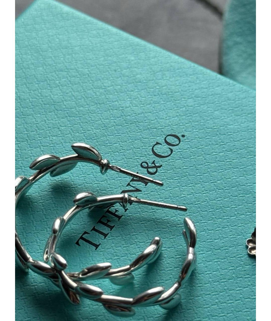 TIFFANY&CO Серебряные серебряные серьги, фото 5