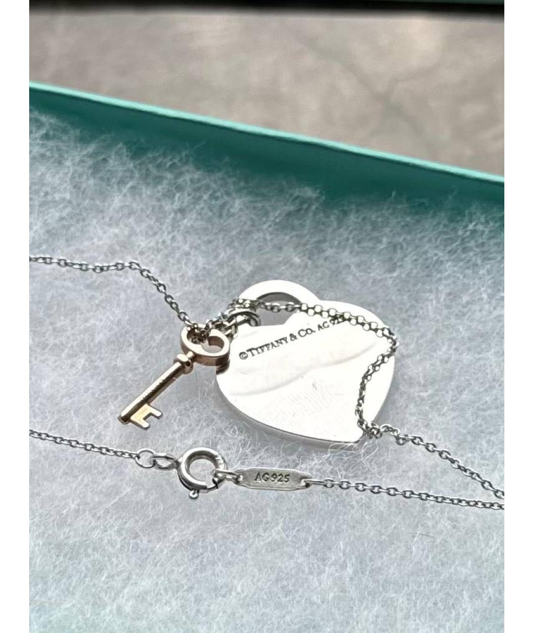 TIFFANY&CO Серебряное серебряное колье, фото 5