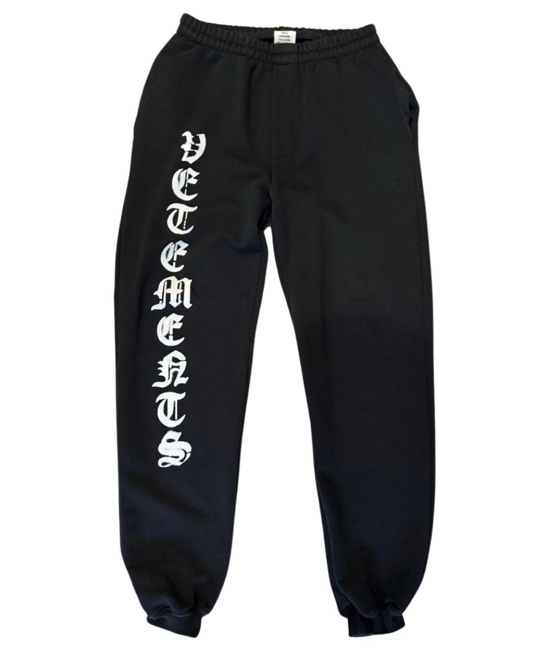 VETEMENTS Черный спортивный костюм, фото 1