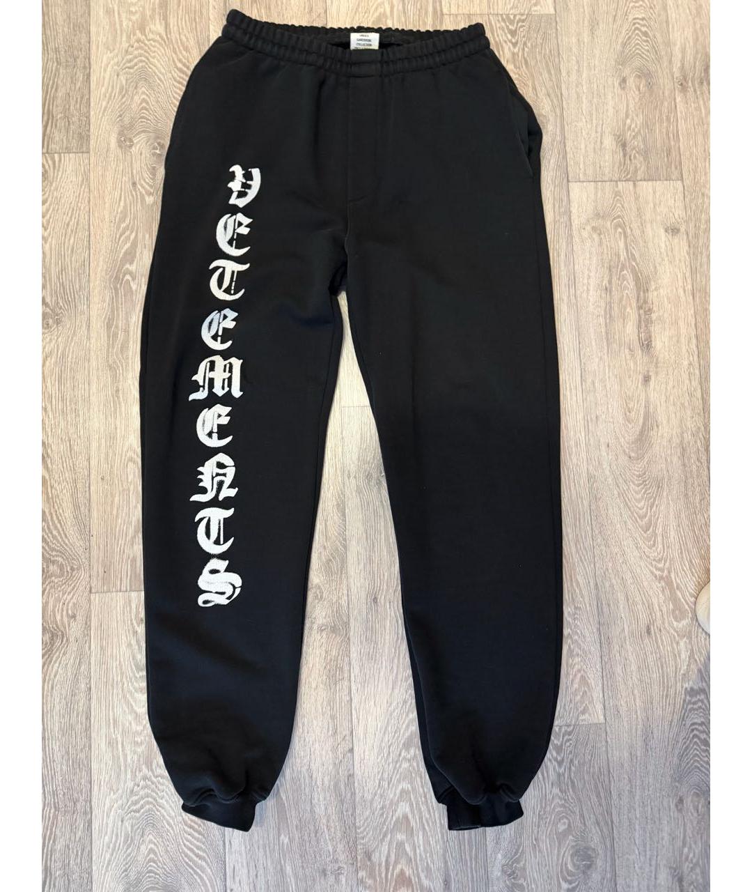 VETEMENTS Черный спортивный костюм, фото 4