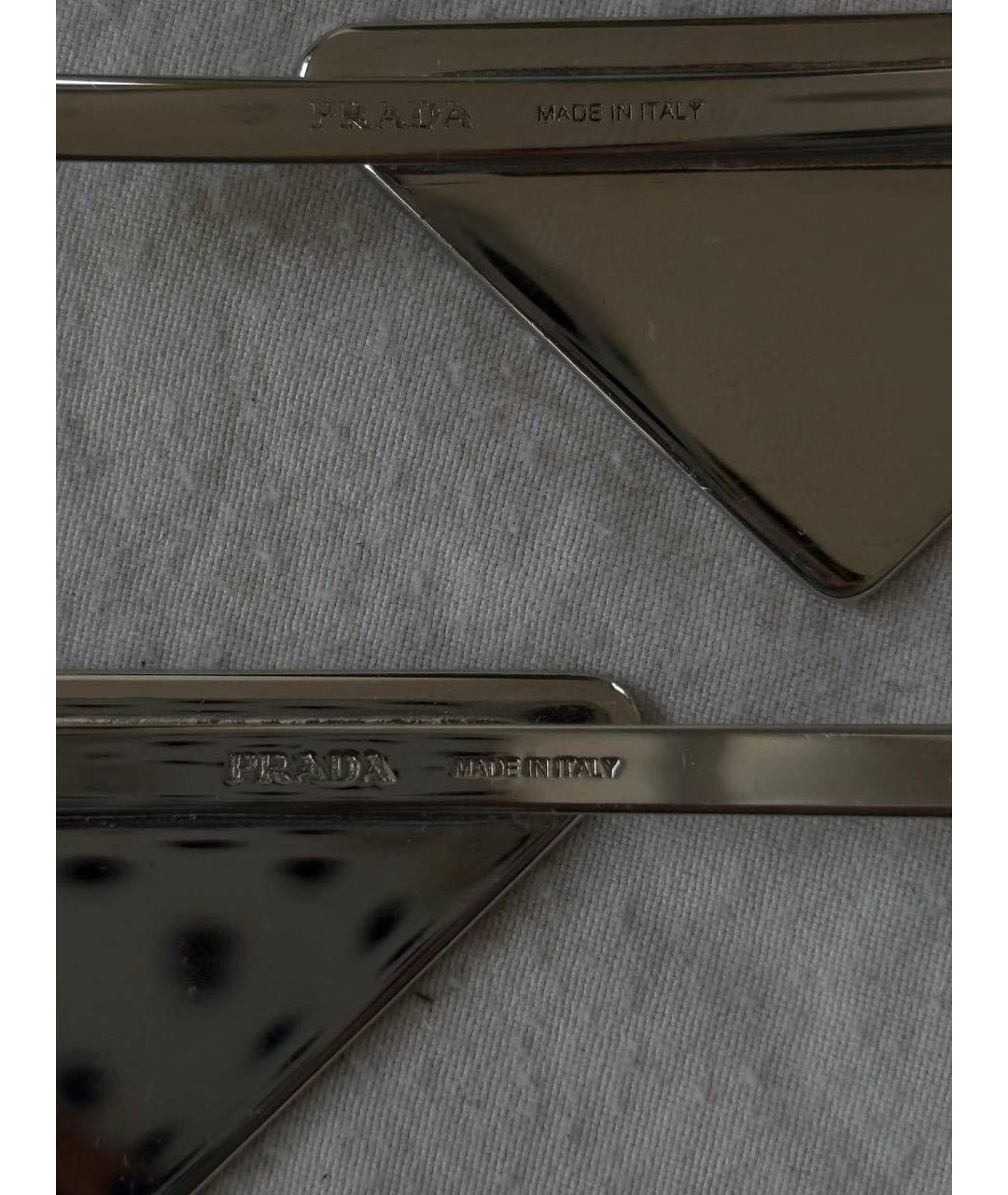 PRADA Черная заколка, фото 4