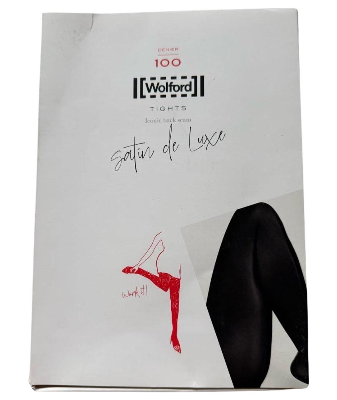 WOLFORD Черные носки, чулки и колготы, фото 1