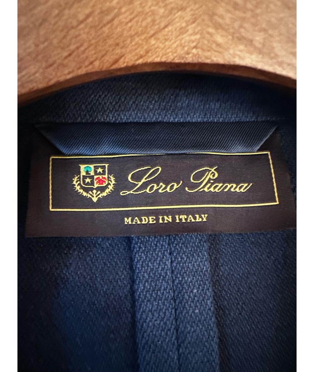 LORO PIANA Хлопковый пиджак, фото 3