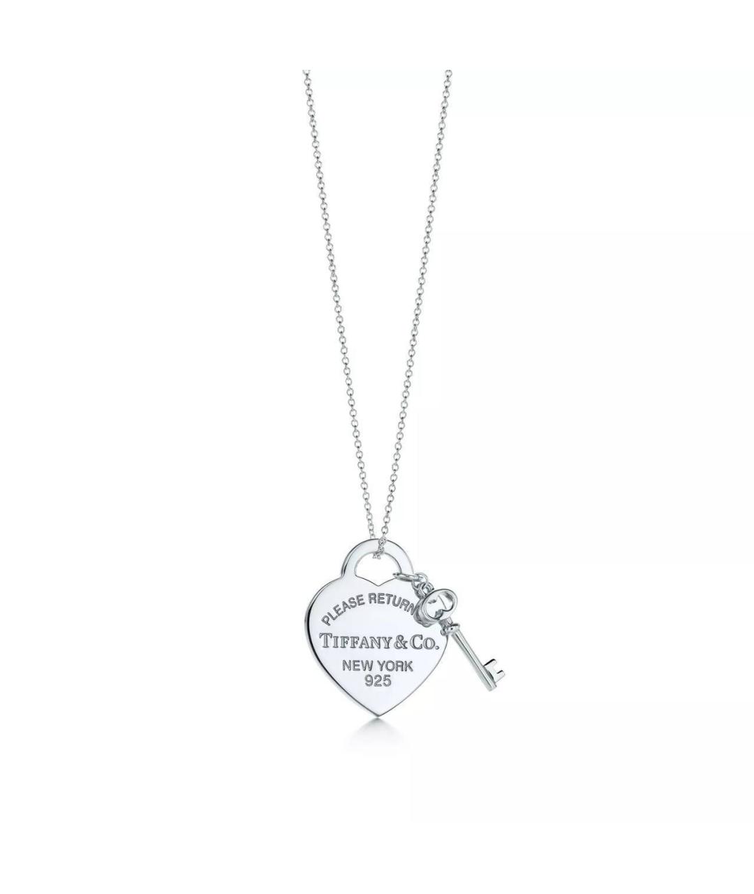 TIFFANY&CO Серебряное серебряное колье, фото 4