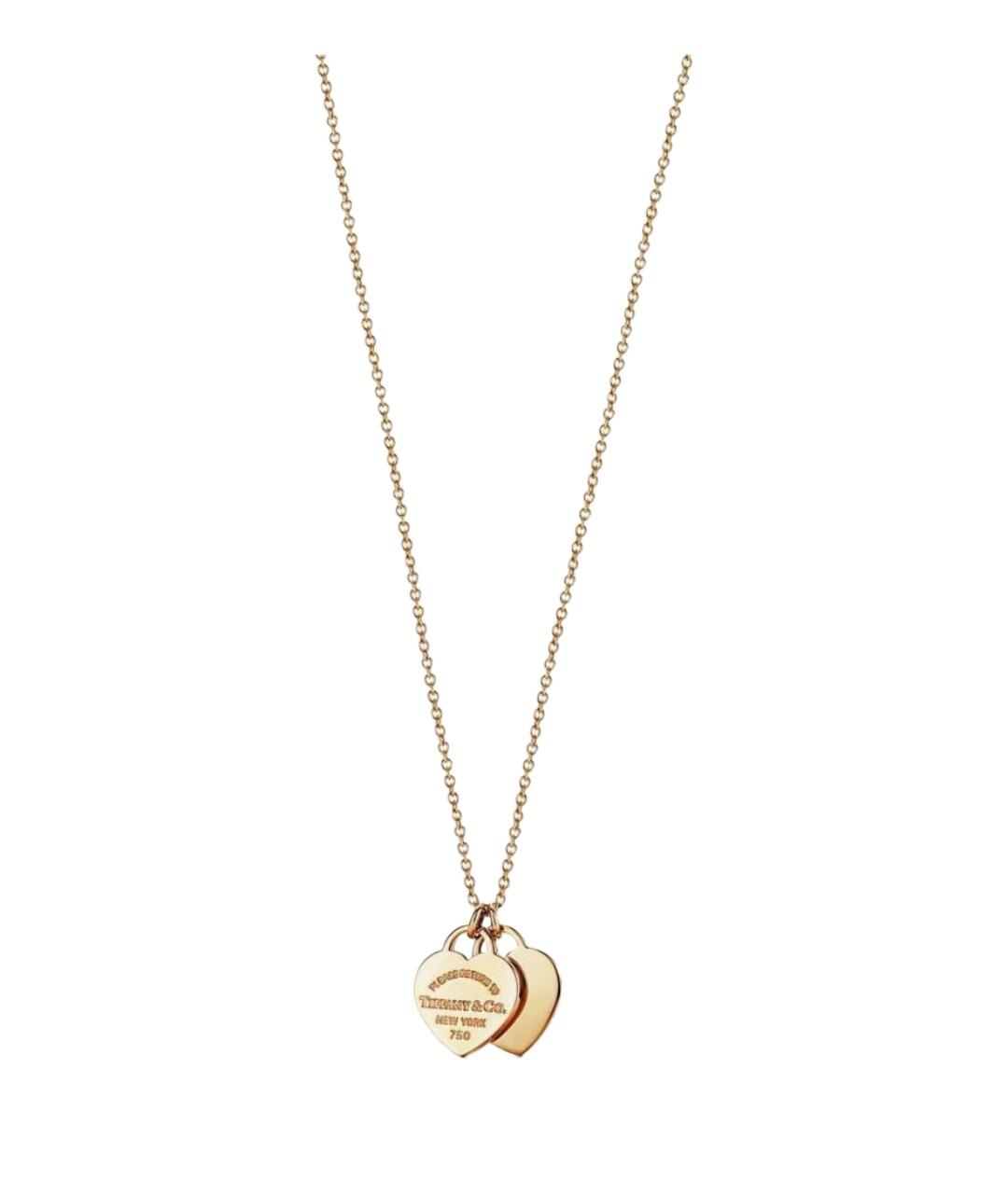 TIFFANY&CO Золотое колье из желтого золота, фото 1