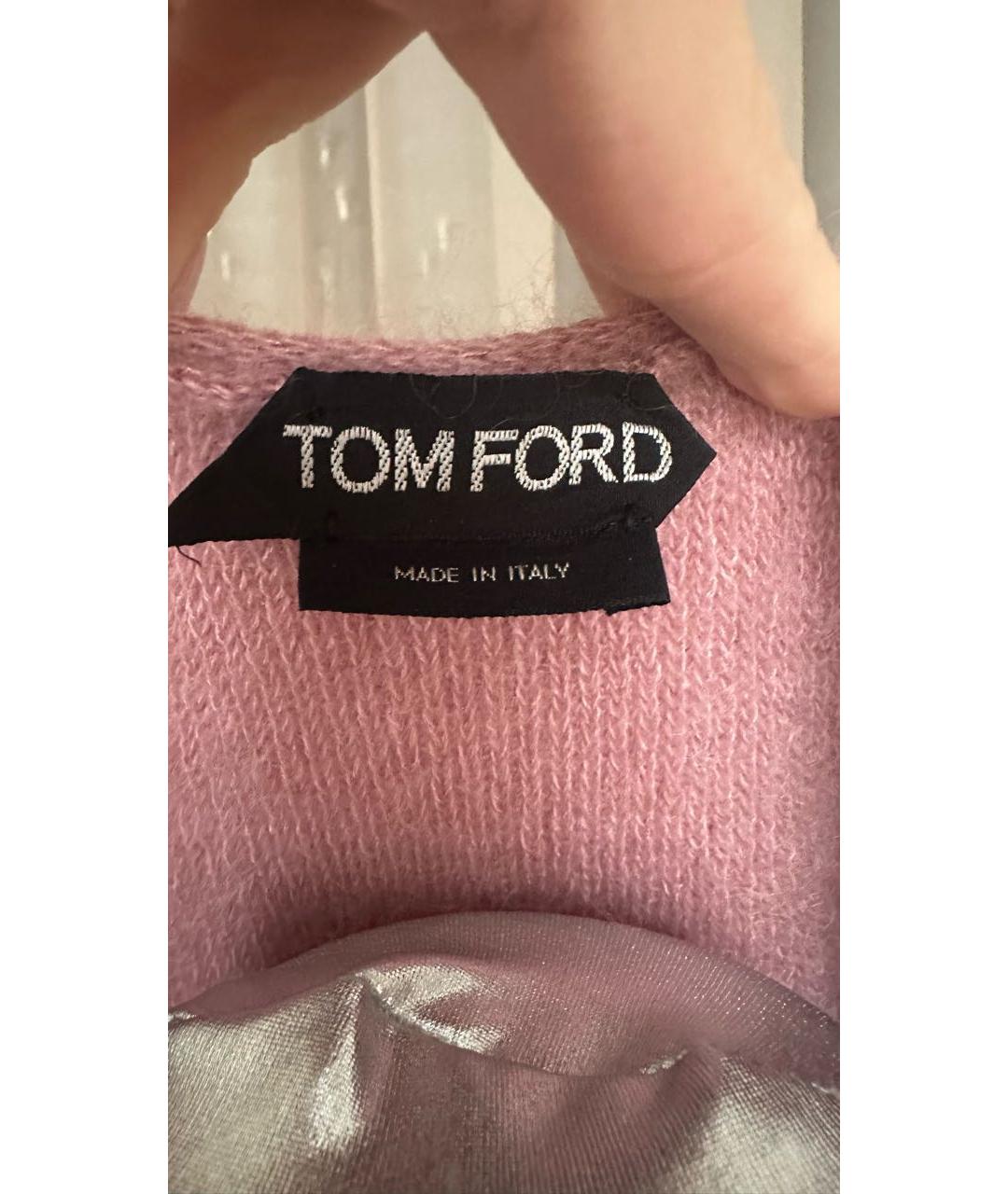 TOM FORD Розовый джемпер / свитер, фото 3