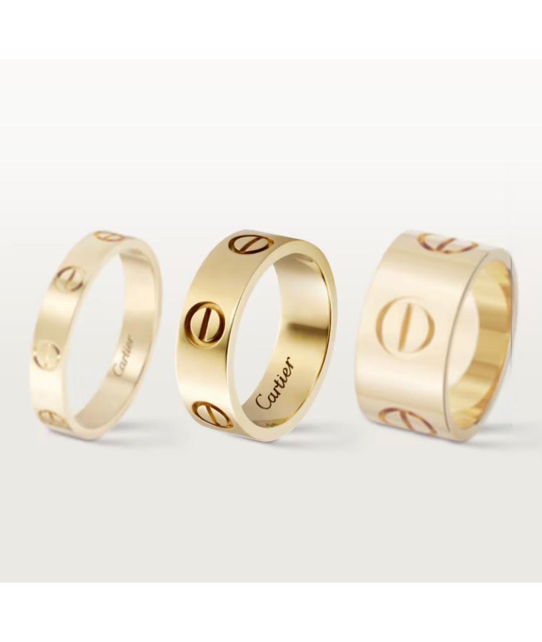 CARTIER Желтое кольцо из желтого золота, фото 4
