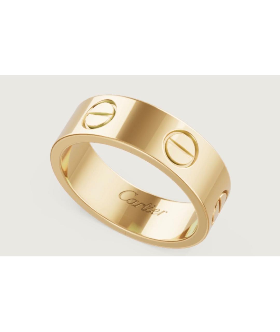 CARTIER Желтое кольцо из желтого золота, фото 3