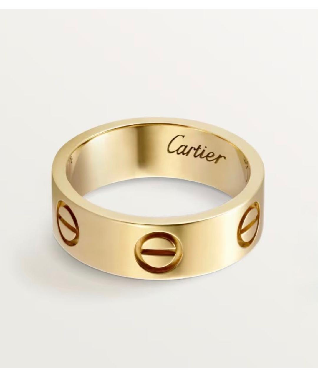 CARTIER Желтое кольцо из желтого золота, фото 9